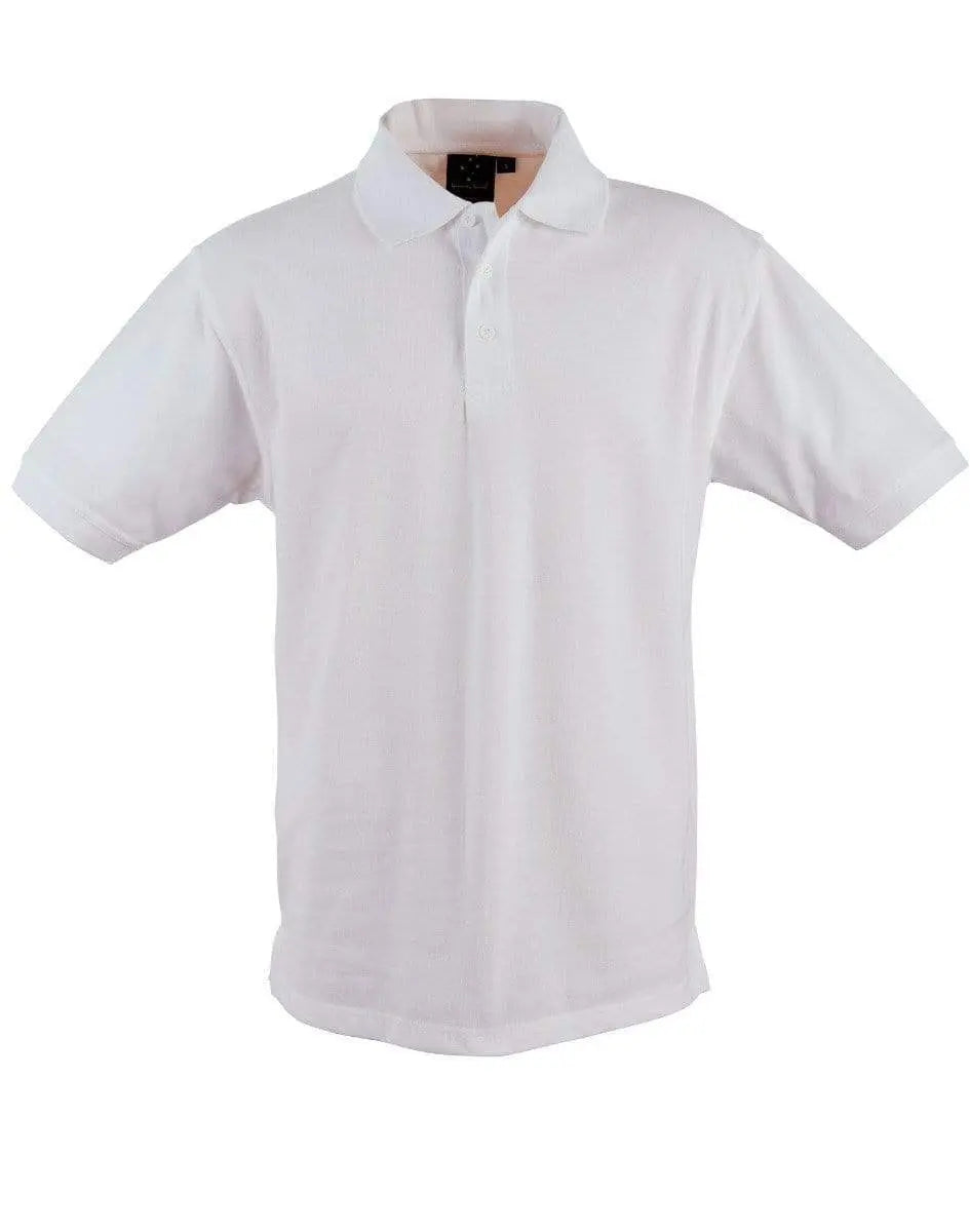Winning Spirit Delux Polo Men's Ps22 Casual Wear Winning Spirit White S